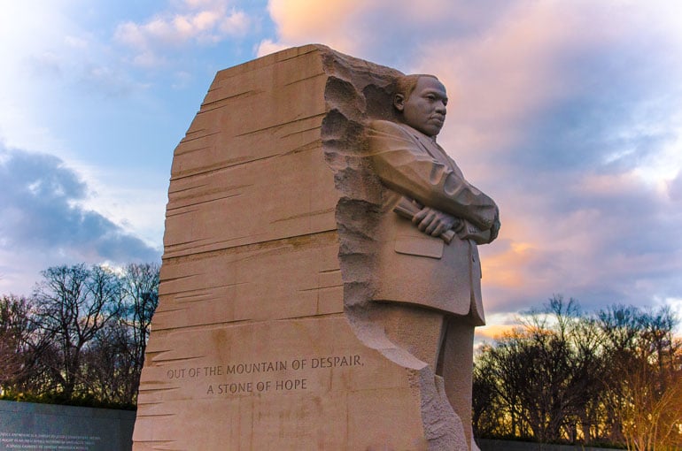 Statue of Martin Luther King Jr.