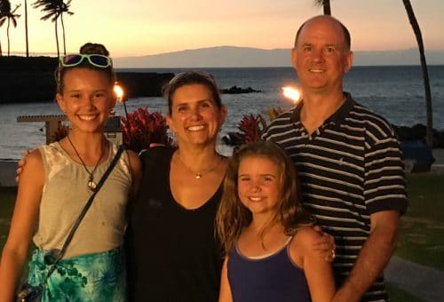 Lauren Hanley and family