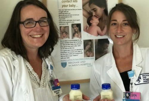 Postpartum unit lactation consultants
