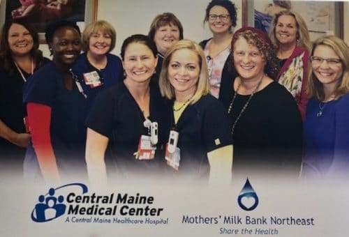 Staff of Central Maine Medical Center and milk bank