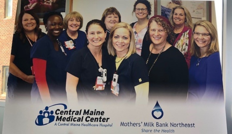 Staff of Central Maine Medical Center and milk bank