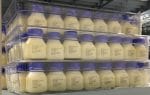 Donor milk in freezer