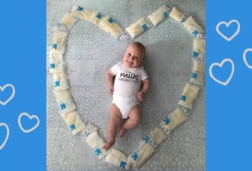 Baby of Rhode Island mom who donated milk