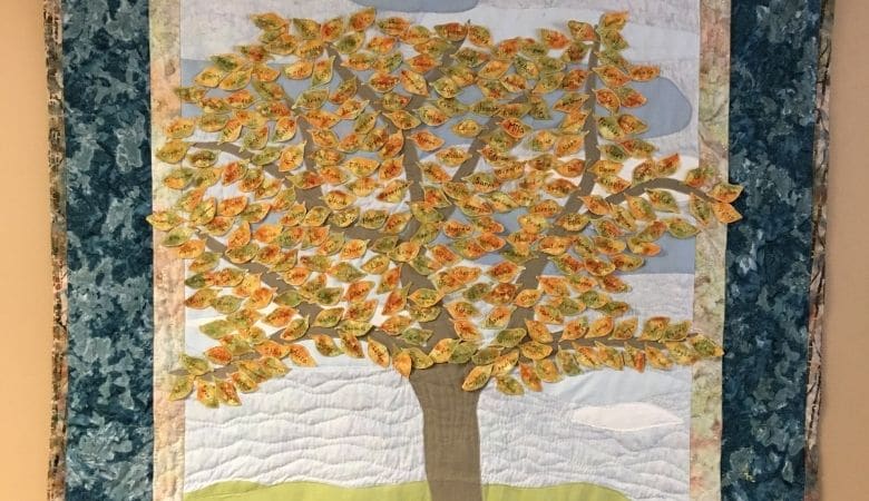 Life after Loss: growing around grief - memorial milk donation quilt