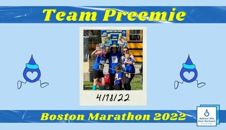 Team Preemie at the Boston Marathon 2022