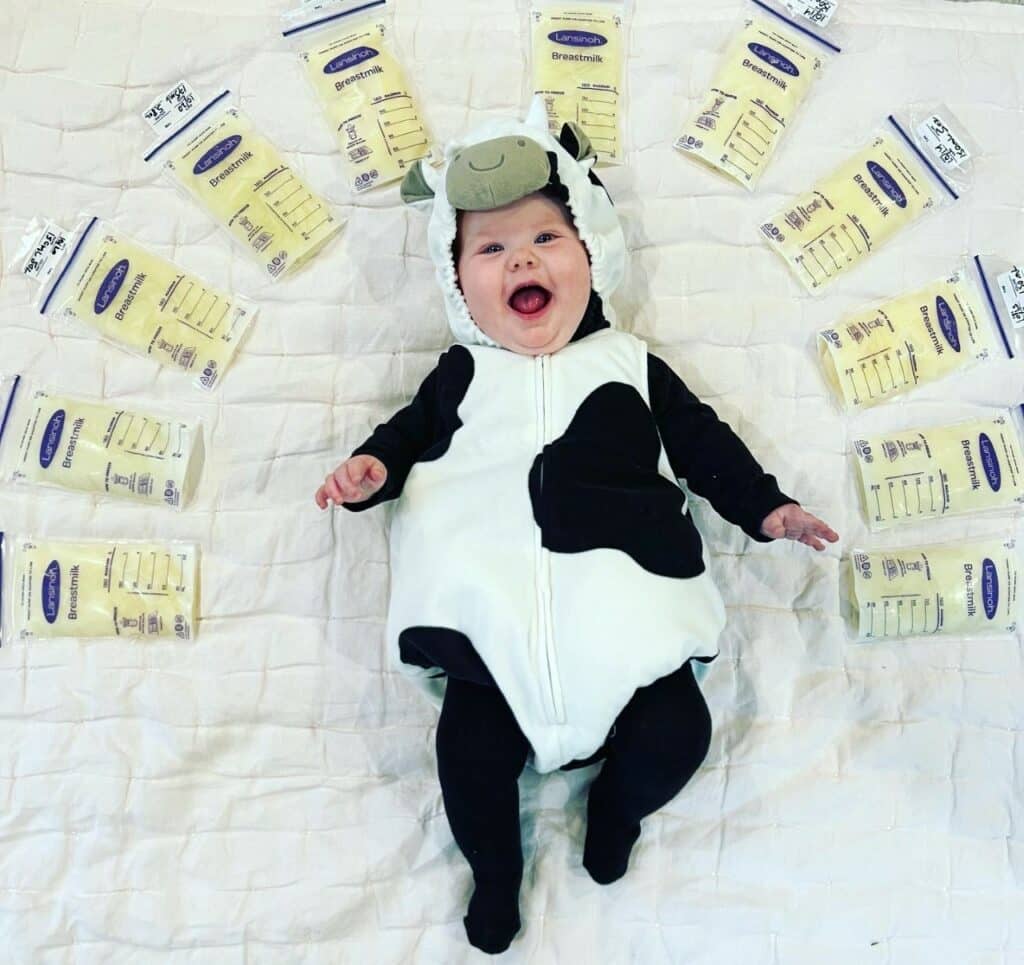 Baby milk donor Ivy