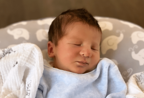 Newborn baby after NICU