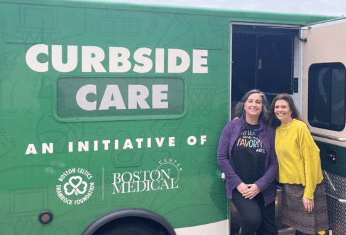 Boston Medical Center's Curbside Care program partners with Mothers' Milk Bank Northeast