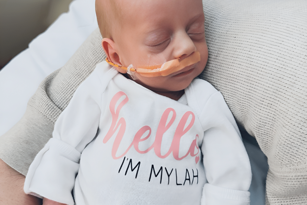 Mylah and her inspiring nicu journey